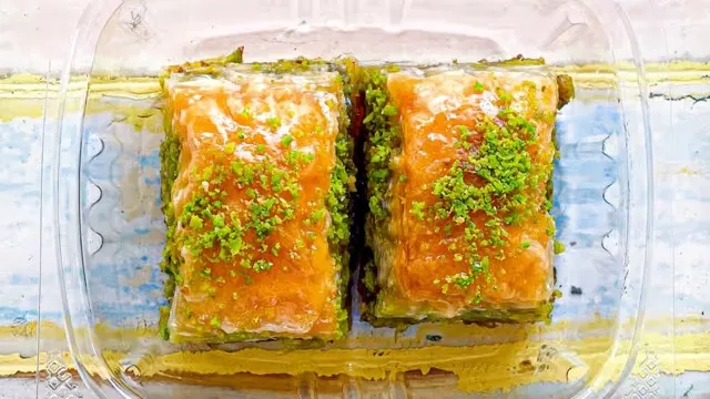 Individually Packaged Side: Baklava Individually Packaged Side: Baklava