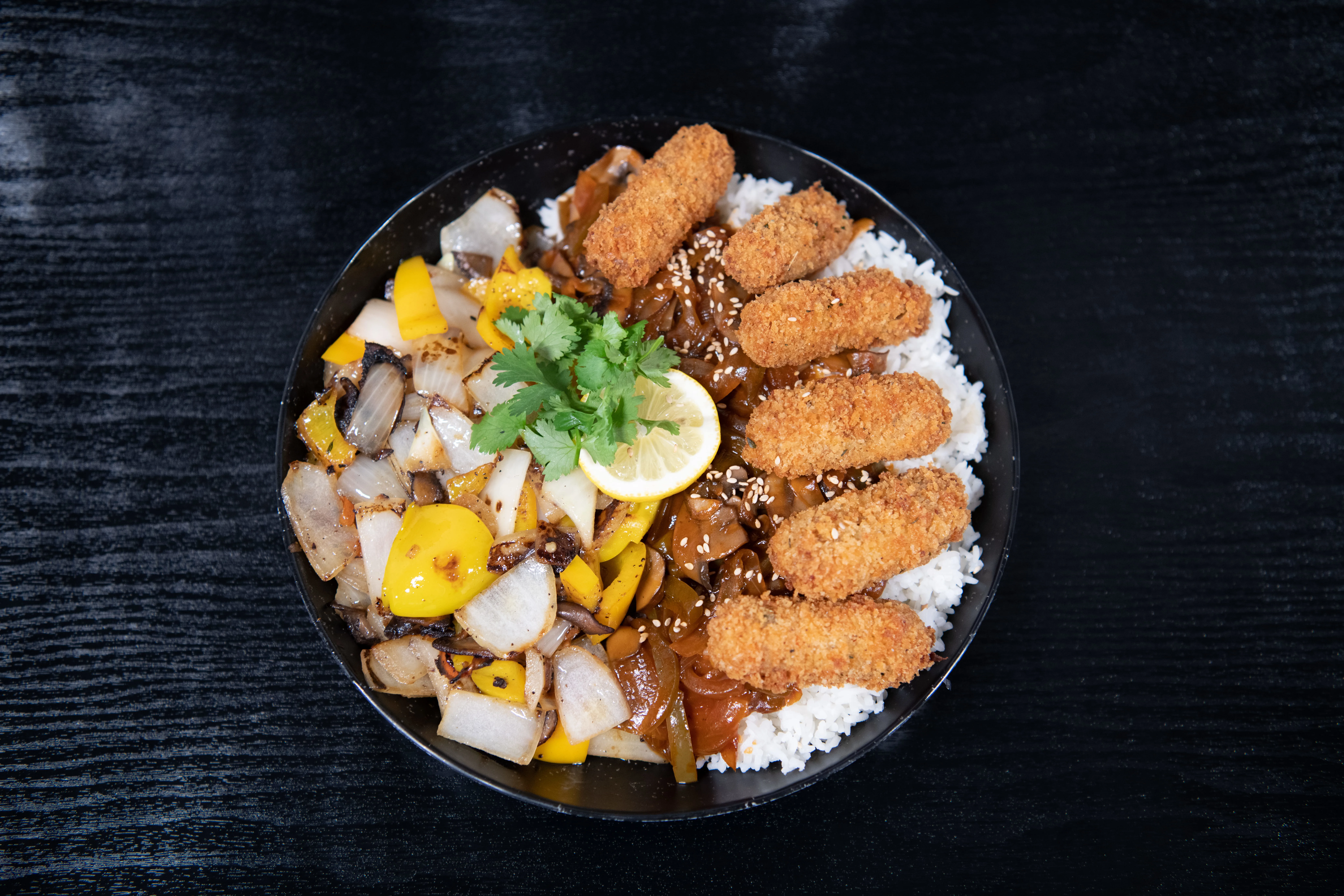 Fried Tofu Bowl Fried Tofu Bowl
