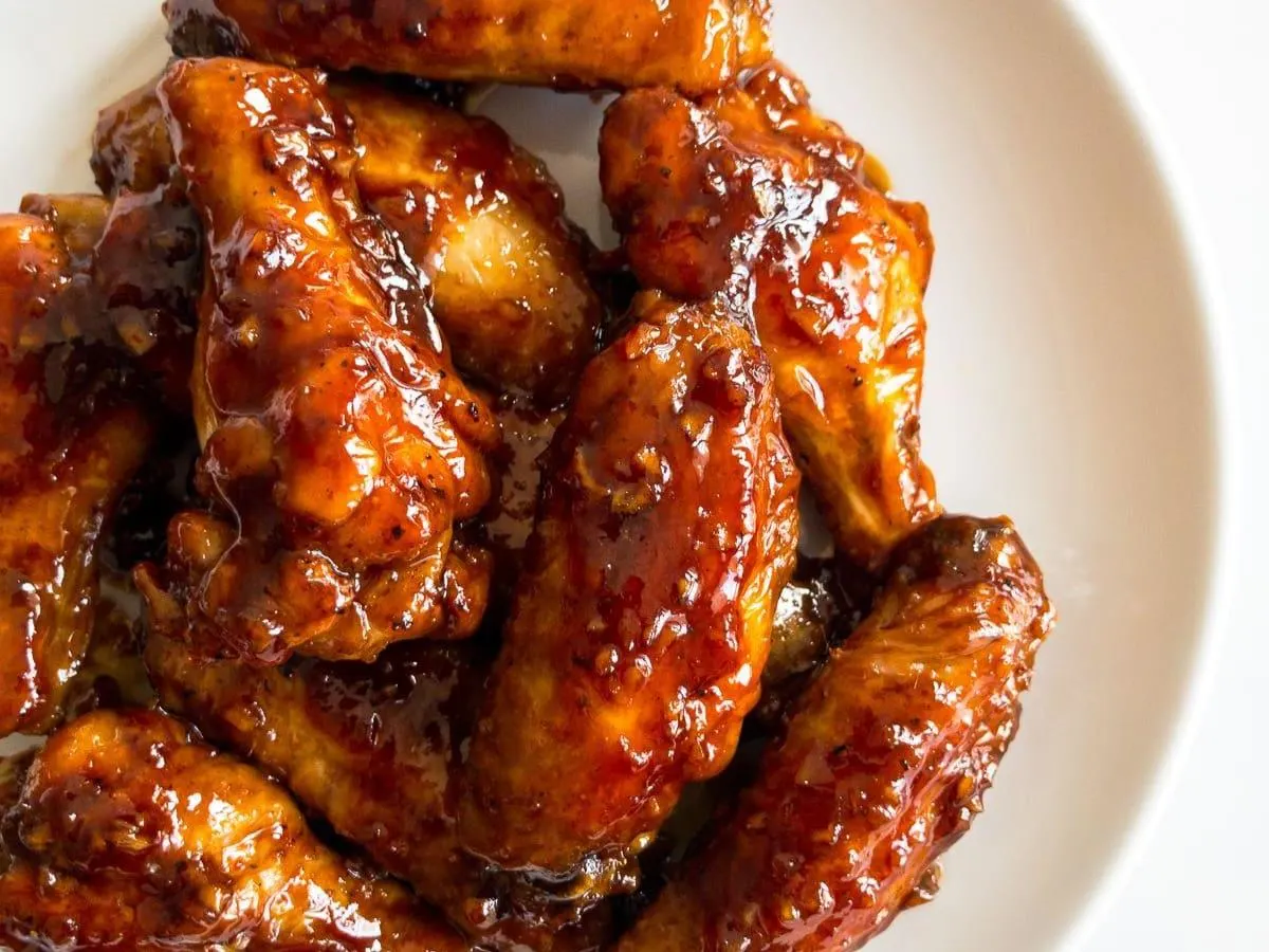 Honey Garlic Chicken Wings Bone-in