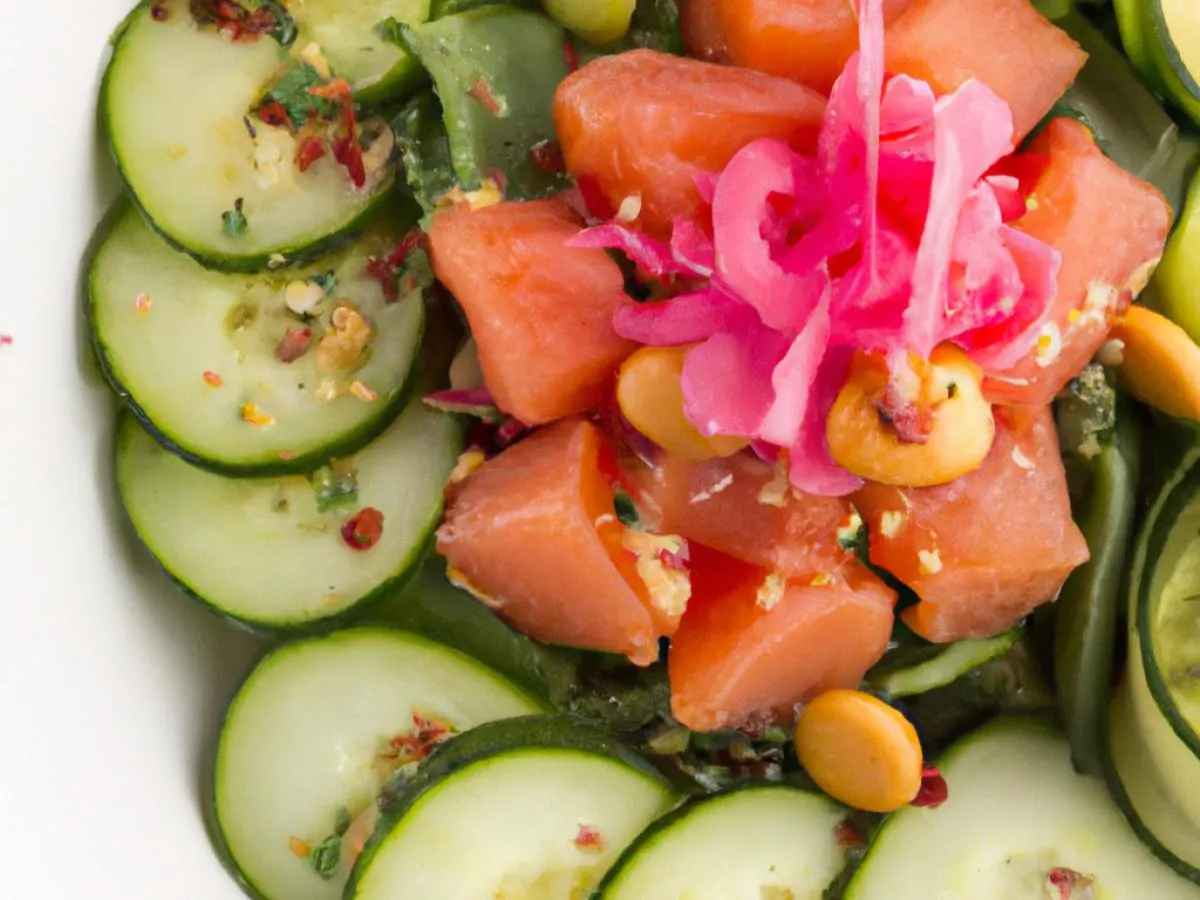 Classic Tuna and Salmon Medium Salad Bowl