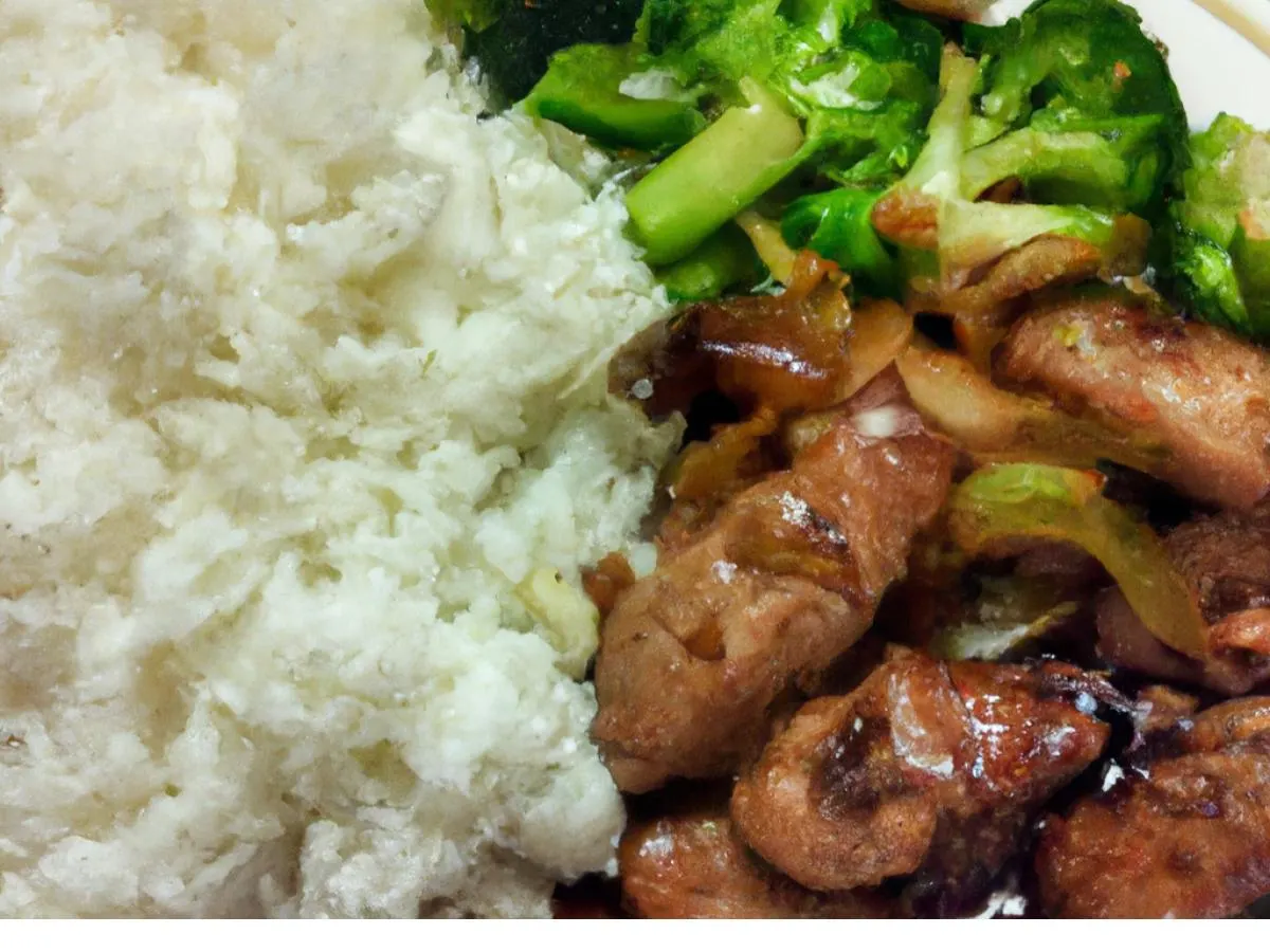 Laotian Pork with Jasmine Rice and Broccoli