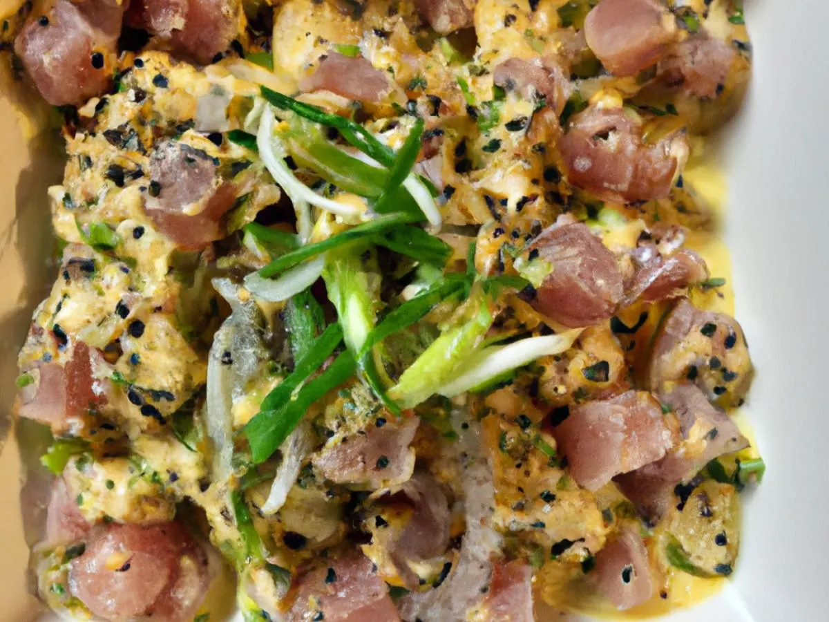 Garlic Aioli Tuna