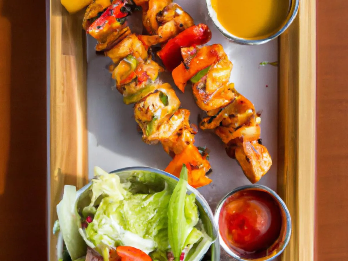 Light Carb Chicken Shawarma Plate Light Carb Chicken Shawarma Plate