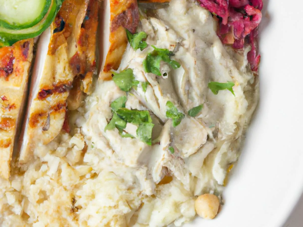 Gluten- Free Chicken Shawarma Plate Gluten- Free Chicken Shawarma Plate