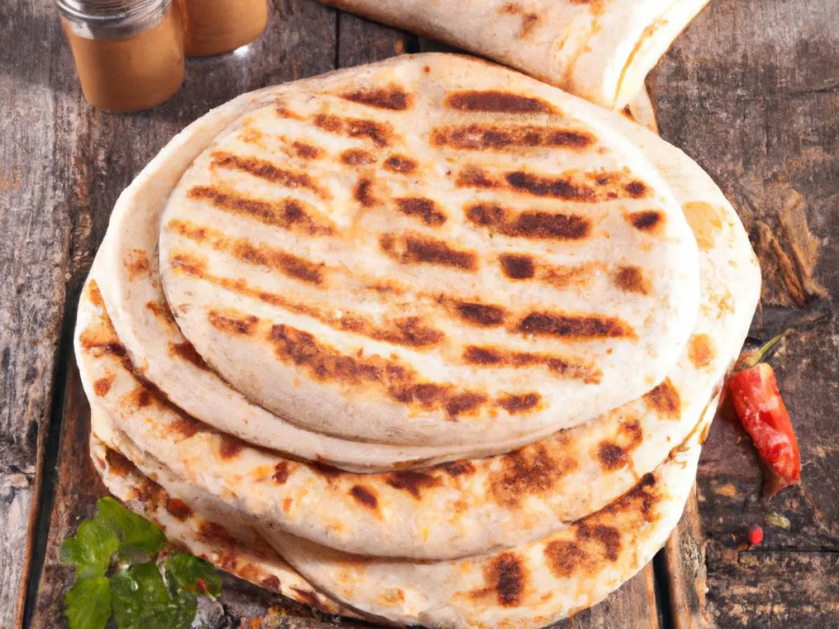 Grilled Pita Bread Grilled Pita Bread