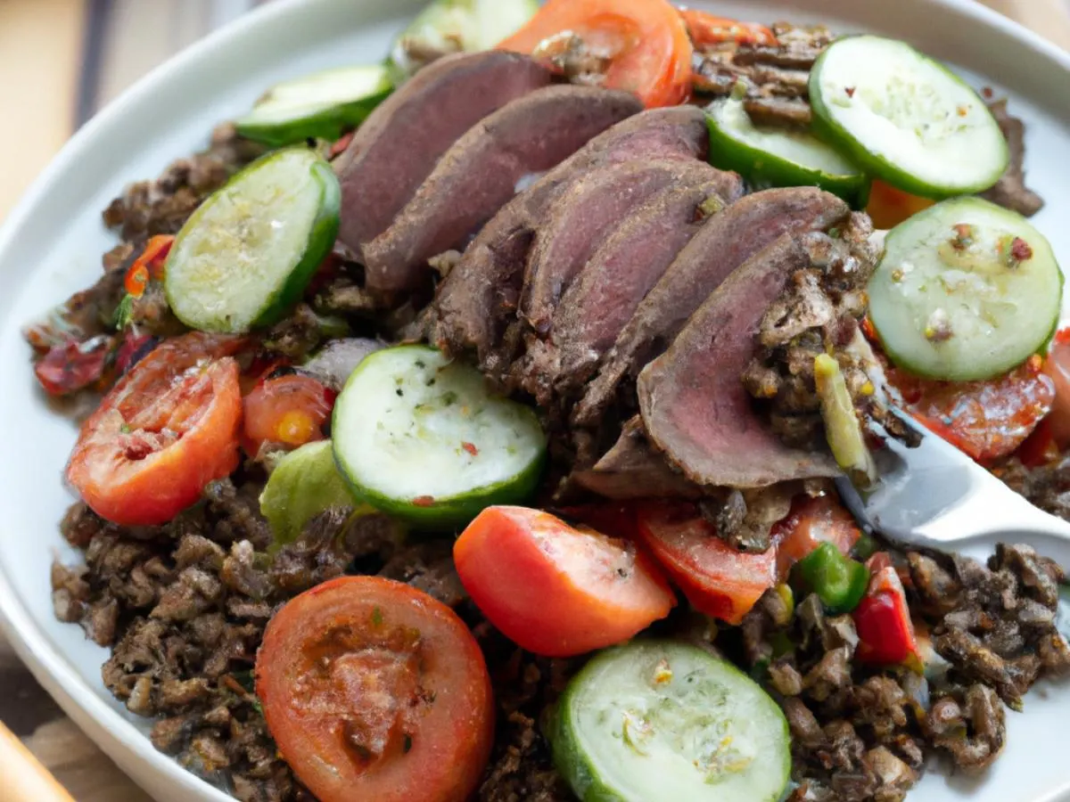 Lentil Salad with Balsamic Tri Tip Lentil Salad with Balsamic Tri Tip