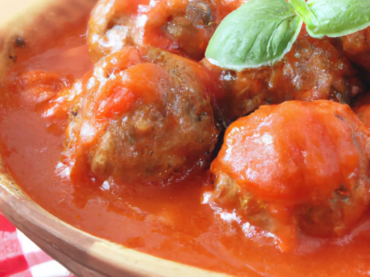 Saucy Meatballs