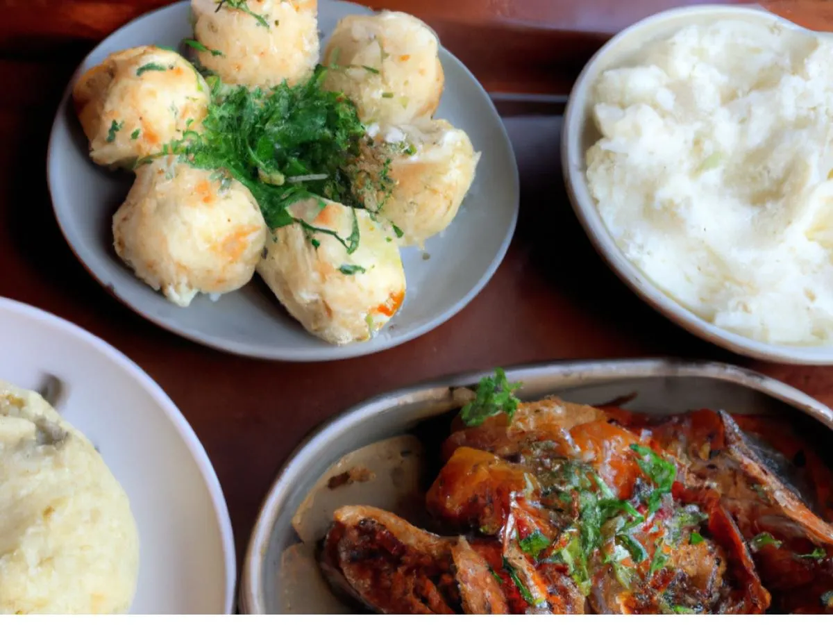 Korean Marinated Pork Rib with White Rice & Fried Bulgogi Dumplings Korean Marinated Pork Rib with White Rice & Fried Bulgogi Dumplings