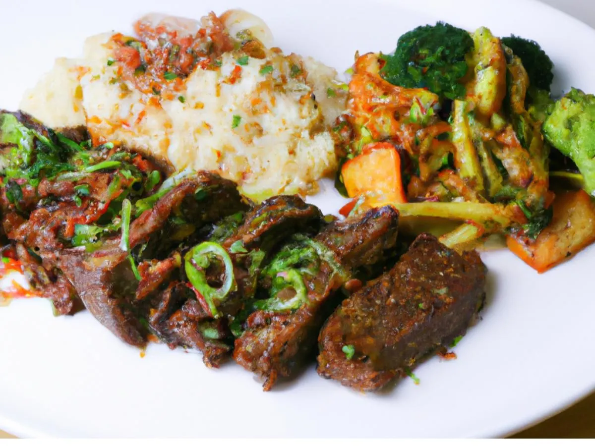 Bulgogi with Kimchi Fried Rice & Sauteed Zucchini Broccoli Bulgogi with Kimchi Fried Rice & Sauteed Zucchini Broccoli
