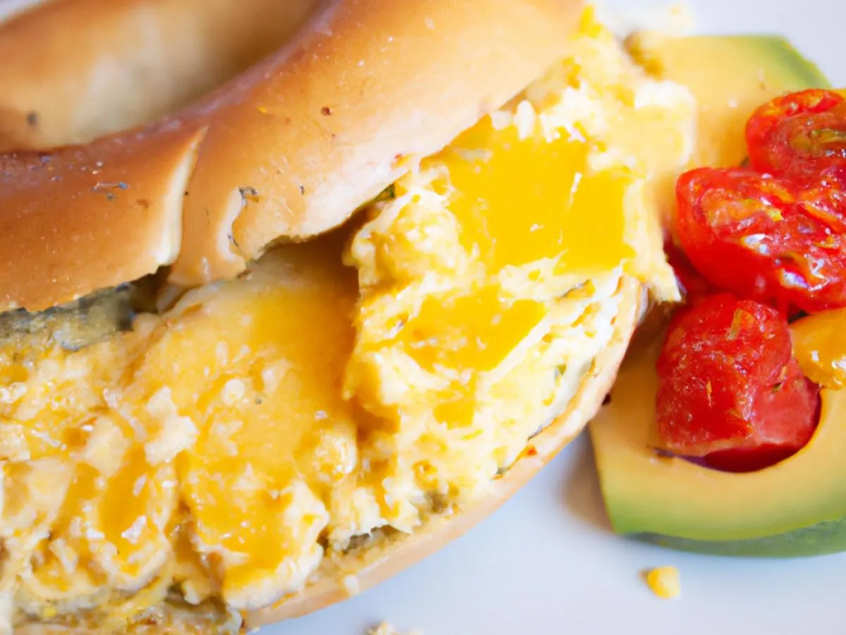 The Cali Bagel Sandwich The Cali Bagel Sandwich