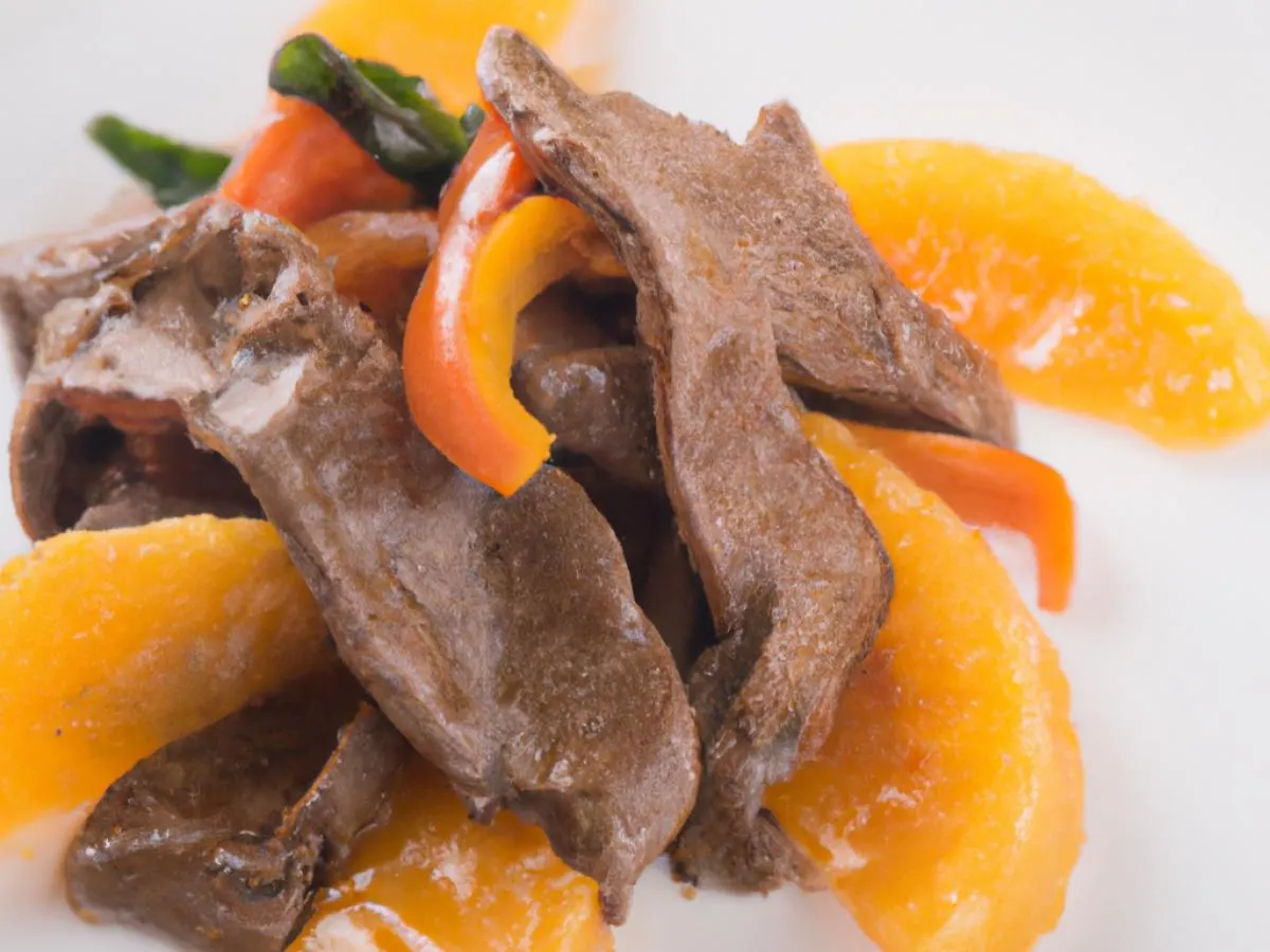 Stir Fry Beef w/ Orange Peel Stir Fry Beef w/ Orange Peel