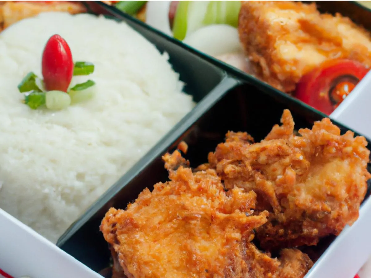 Popcorn Chicken|Fish Cakes w/ Vegetables|Napa Cabbages w/ Mushroom|Greens
