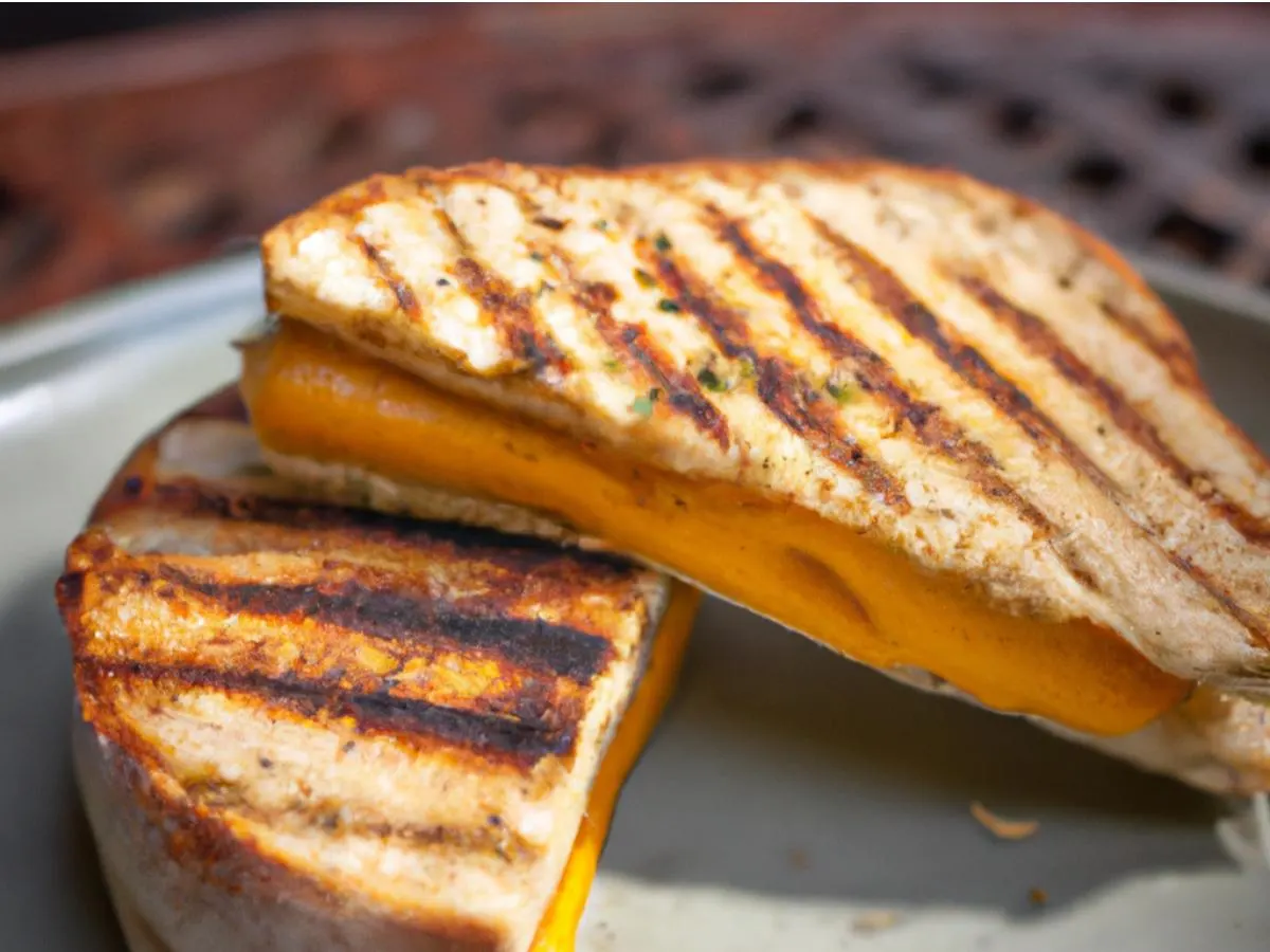 Grilled Vegan Cheese Sandwich on Vegan Bread Grilled Vegan Cheese Sandwich on Vegan Bread