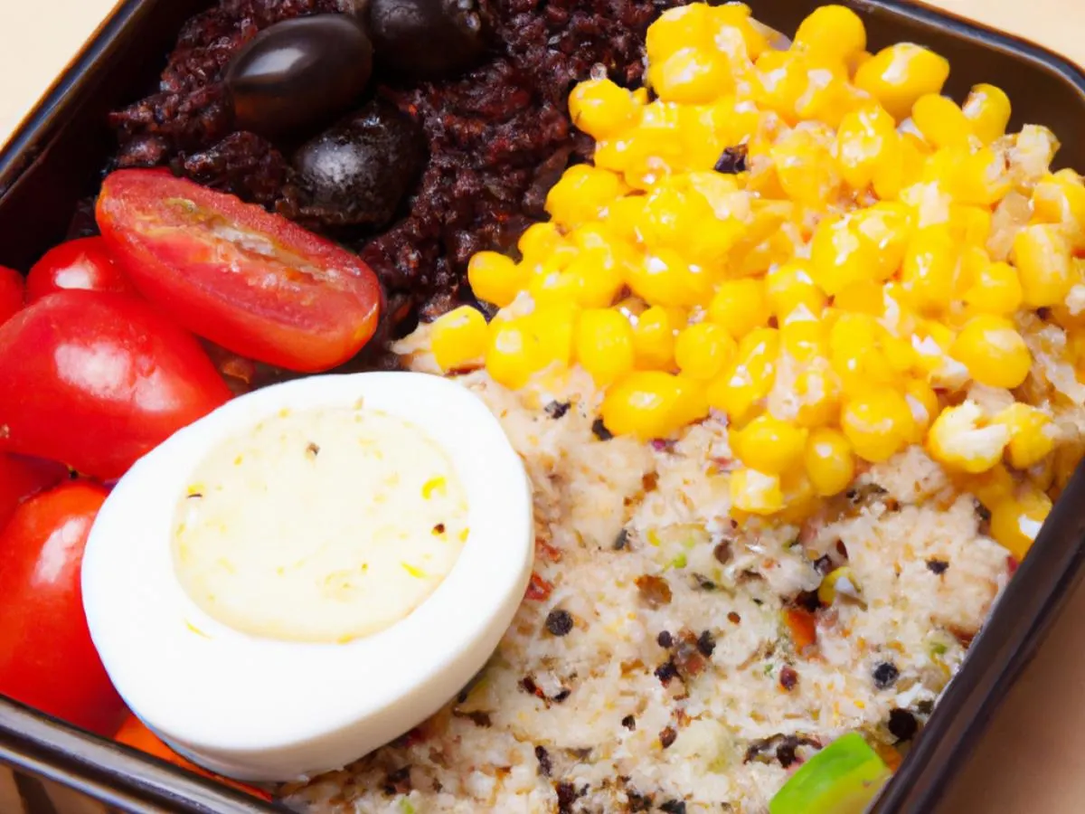 Southwest Grain Bowl with Egg Boxed Lunch Southwest Grain Bowl with Egg Boxed Lunch