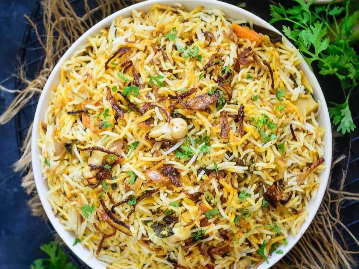 Vegetable Biryani Vegetable Biryani