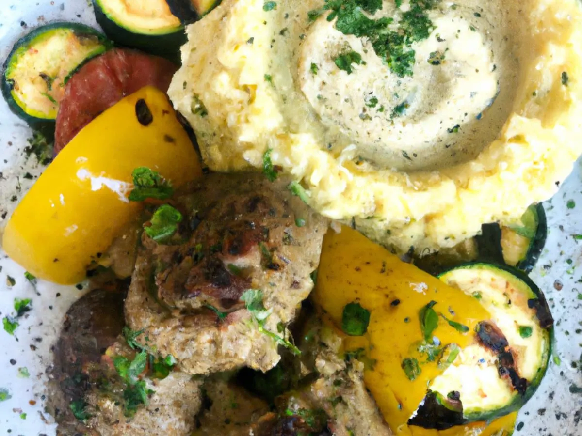 Vegetarian Impossible Kefta Kebab, Israeli Couscous, eggies (side Tzatziki) Vegetarian Impossible Kefta Kebab, Israeli Couscous, eggies (side Tzatziki)