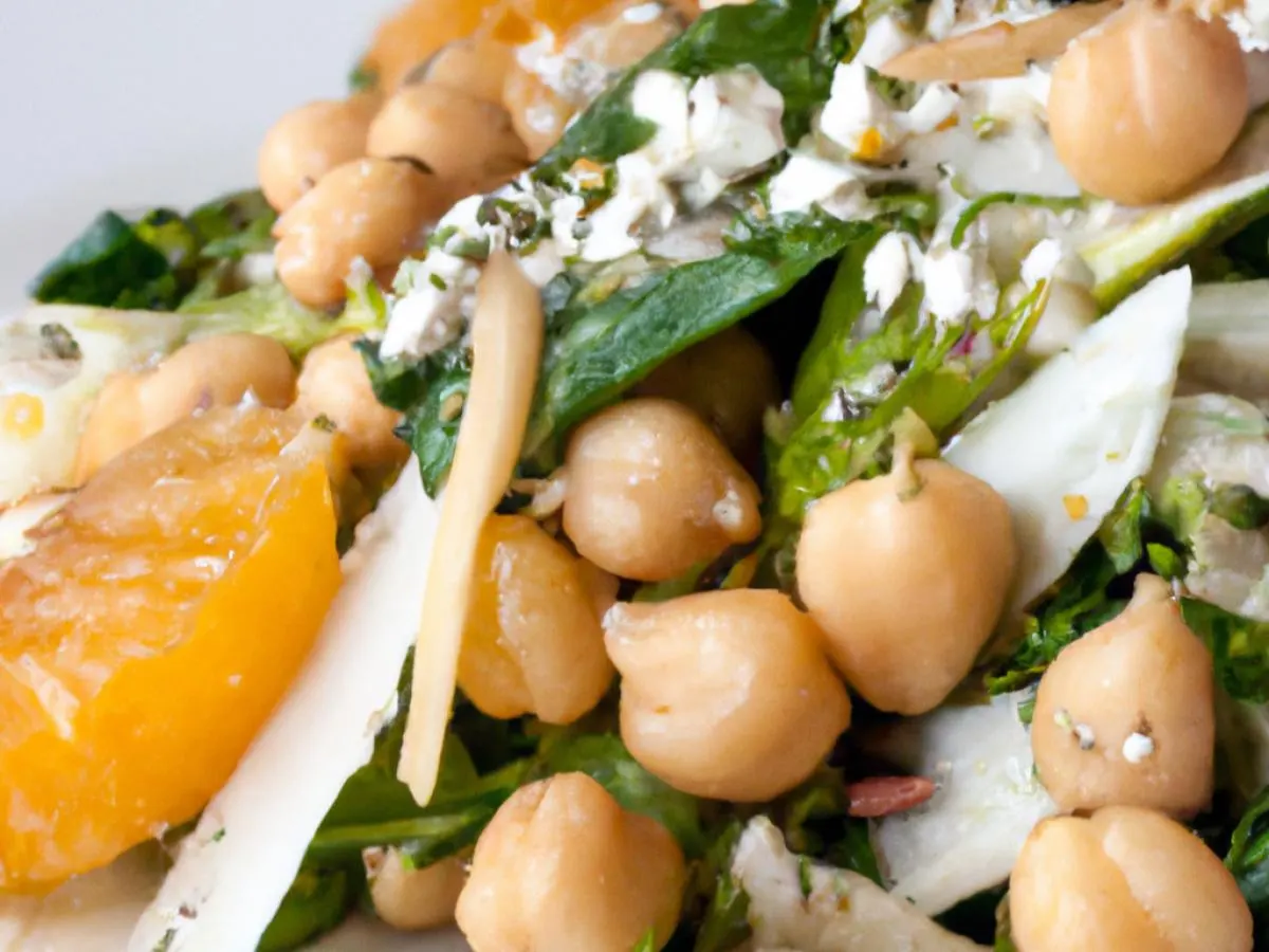 Chickpea Citrus Entree Salad Chickpea Citrus Entree Salad