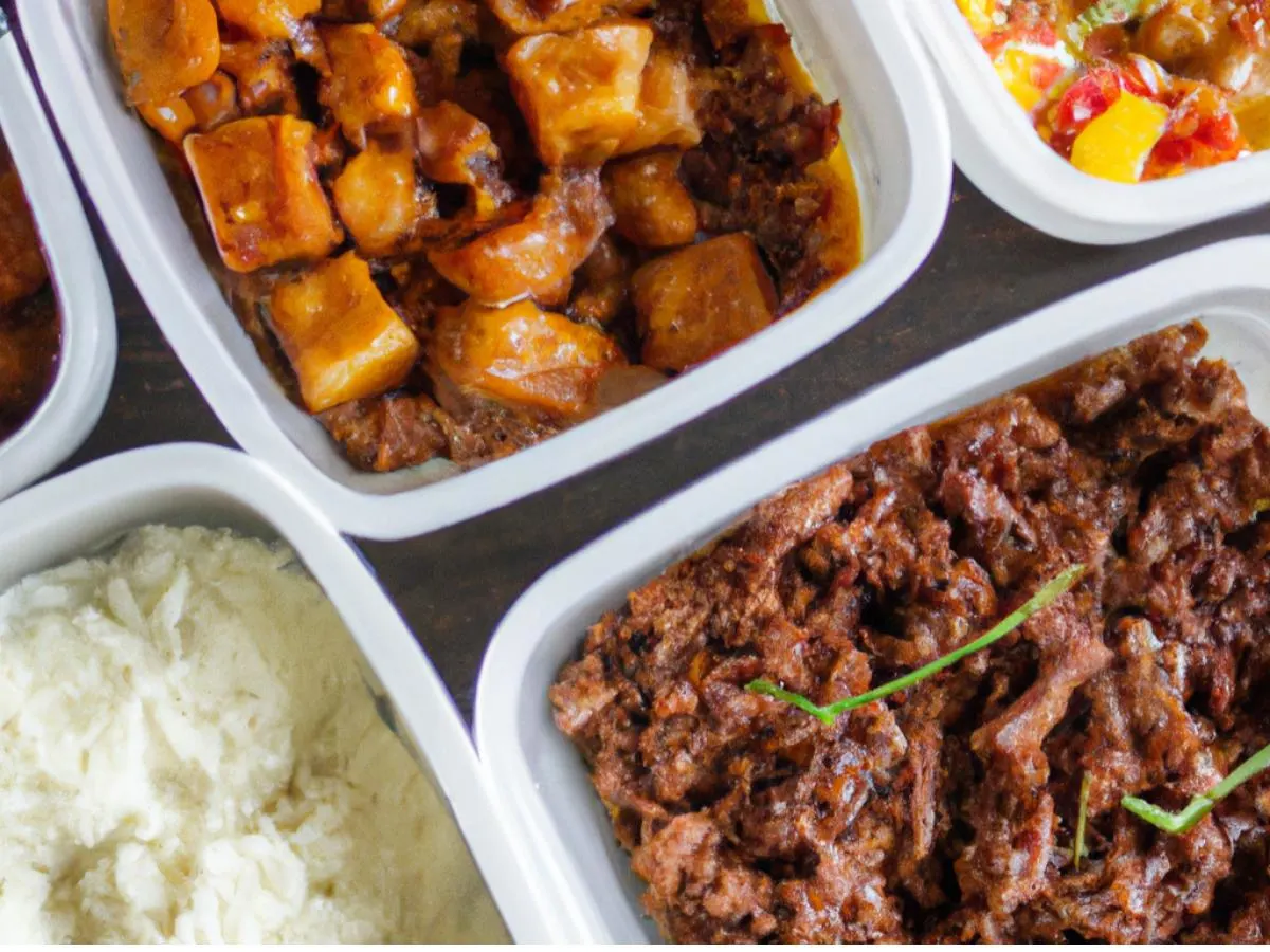 Shredded Beef with Radish|Orange Chicken|Mapo Tofu with Minced Pork|Greens