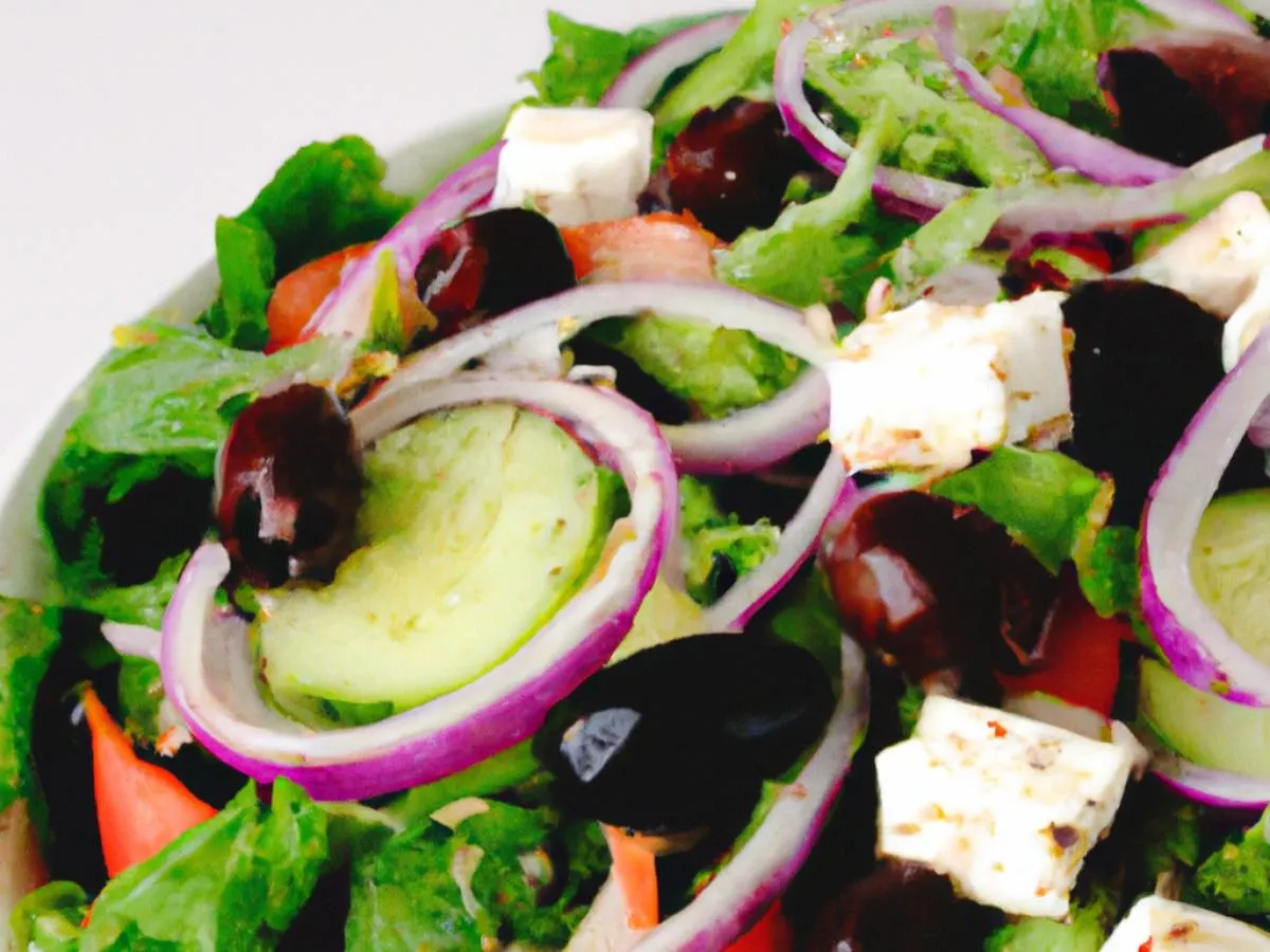 Entree Greek Salad Entree Greek Salad