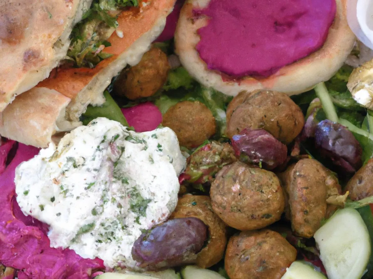 Vegetarian Falafel Meal (Tzatziki on the side) Vegetarian Falafel Meal (Tzatziki on the side)