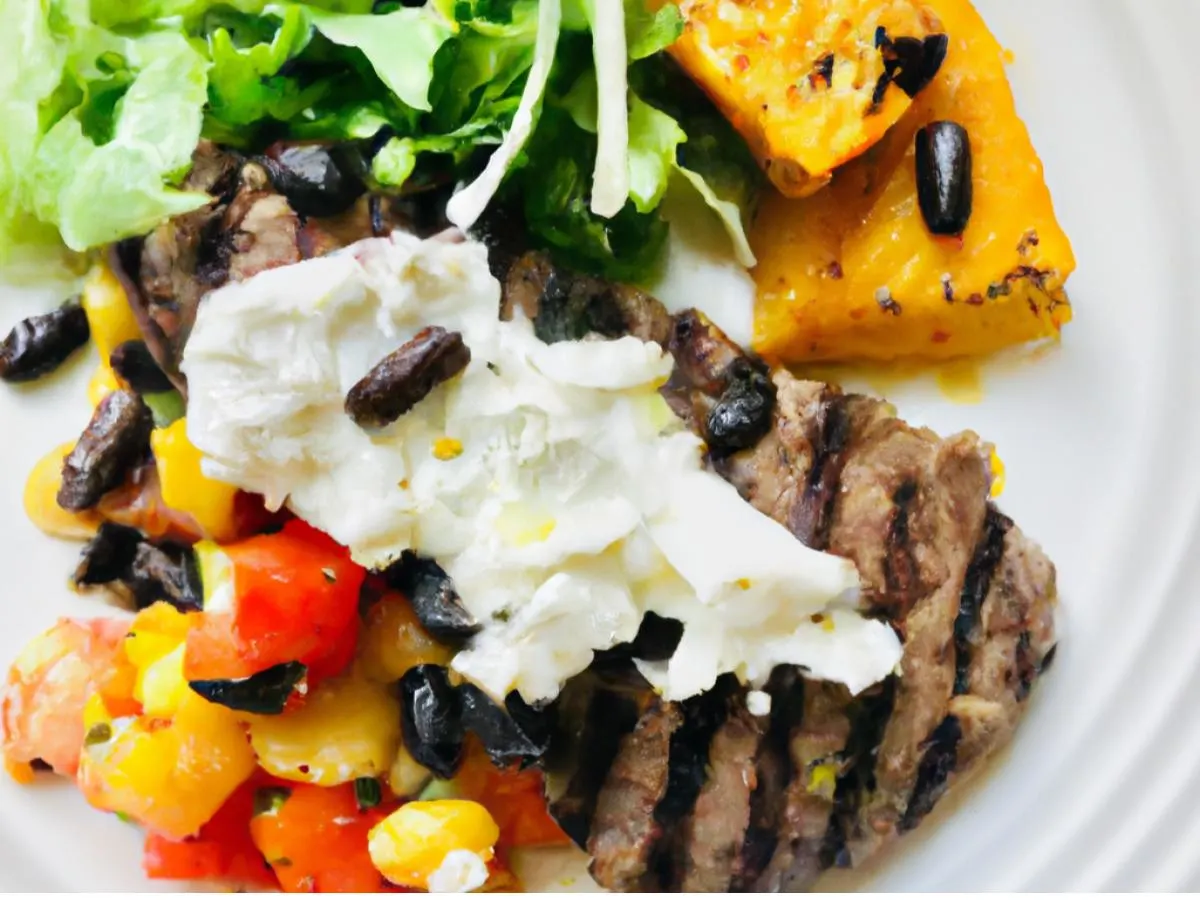 Dairy Free Grilled Steak Southwest Entree Salad Dairy Free Grilled Steak Southwest Entree Salad