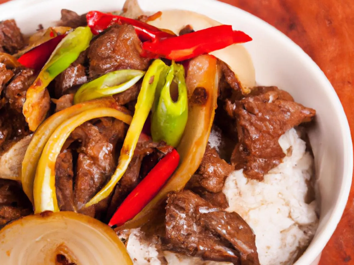 Halal Black Pepper Lamb Halal Black Pepper Lamb