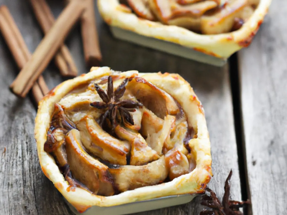 Apple-Cinnamon Mini Pie