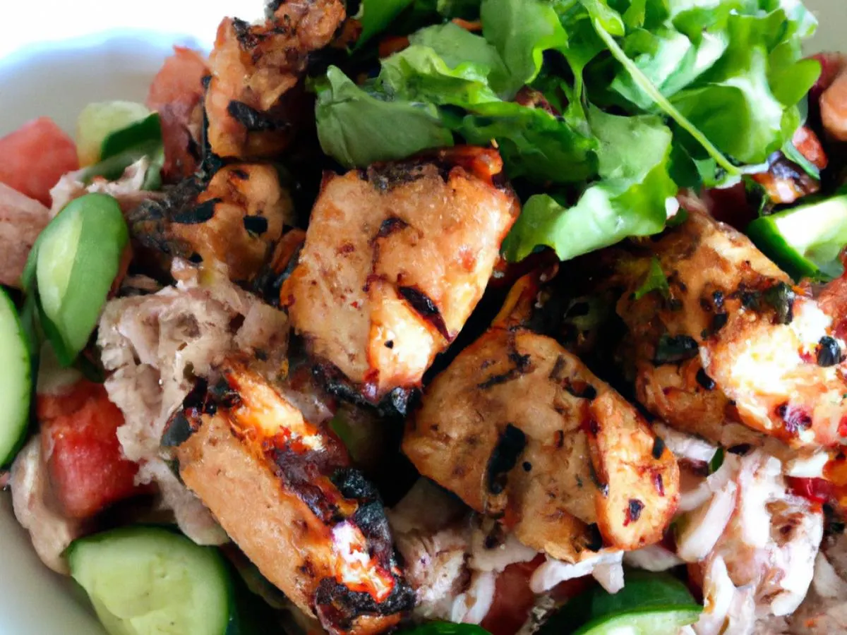 Tandoori Chicken Garden Salad [16oz]