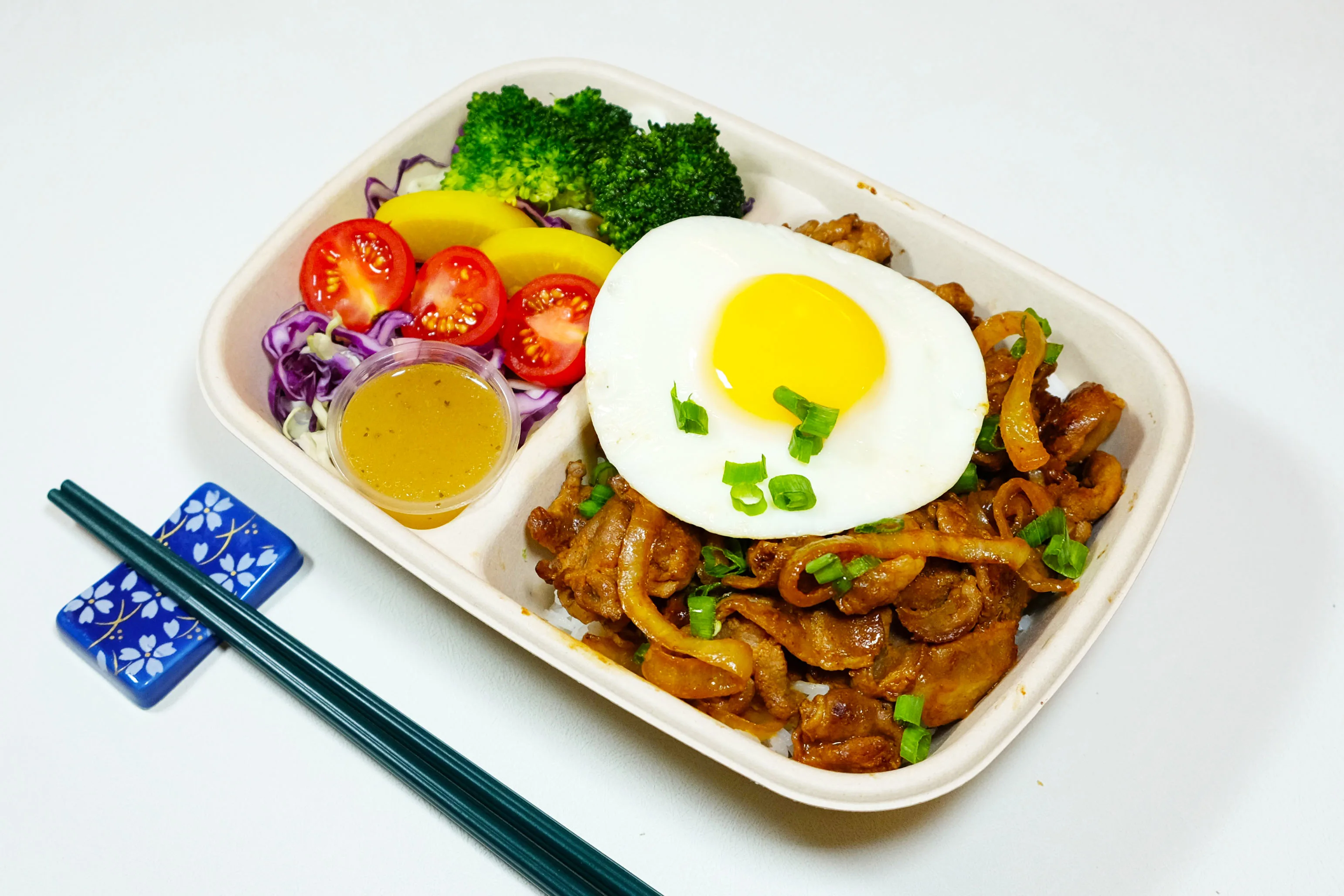 Mild Spicy Pork Bulgogi Bento Box Mild Spicy Pork Bulgogi Bento Box