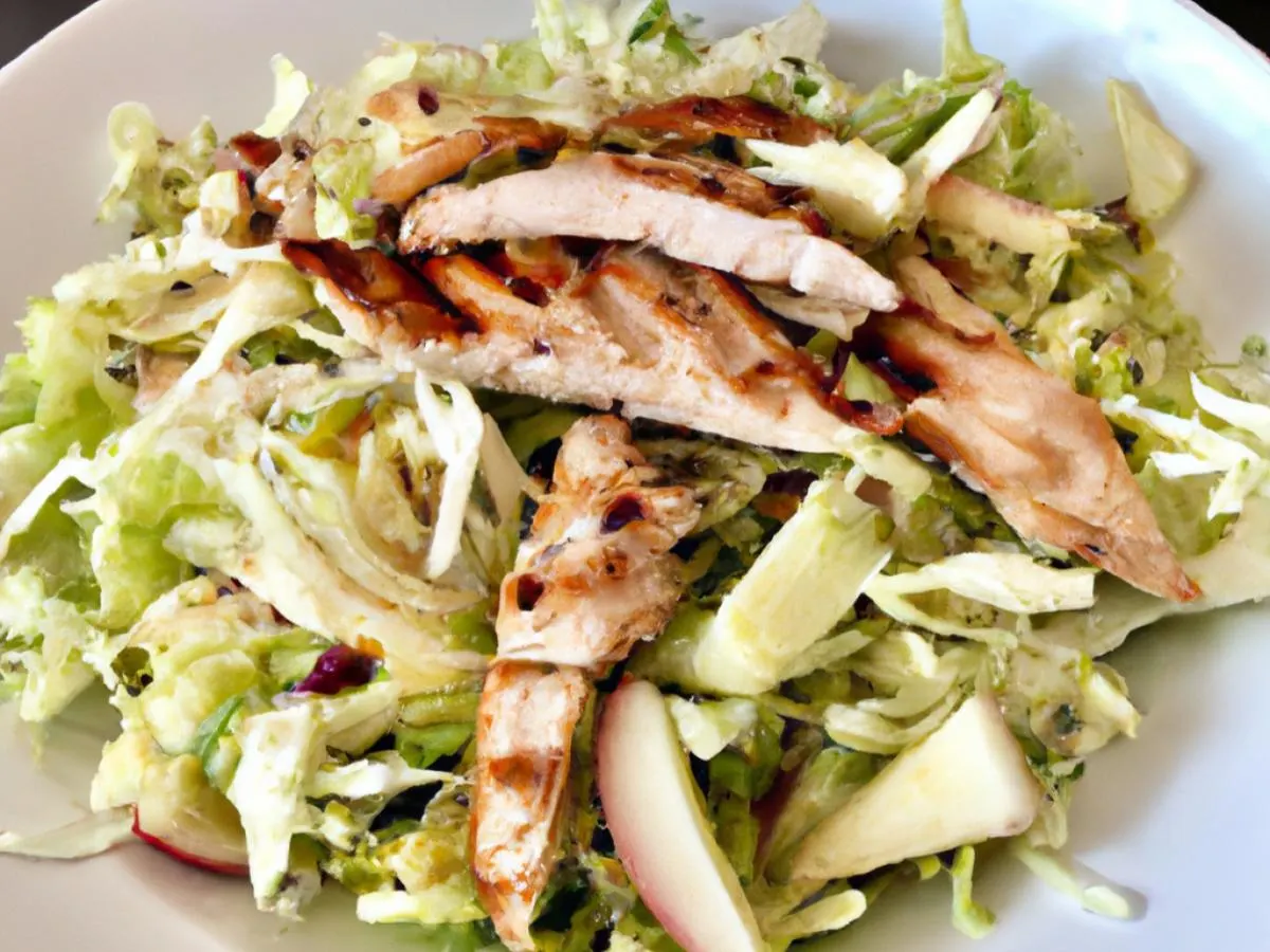Grilled Chicken Fennel Cabbage Salad Grilled Chicken Fennel Cabbage Salad