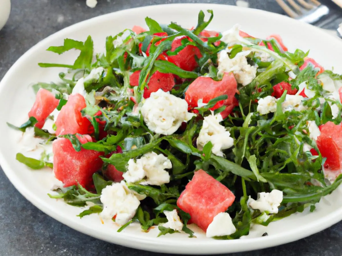 Arugula Watermelon Arugula Watermelon