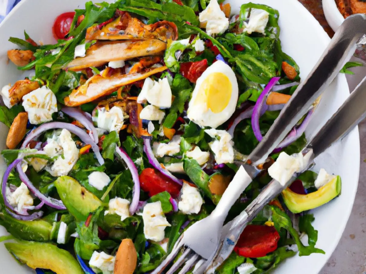 Garden Salad with Chicken Garden Salad with Chicken