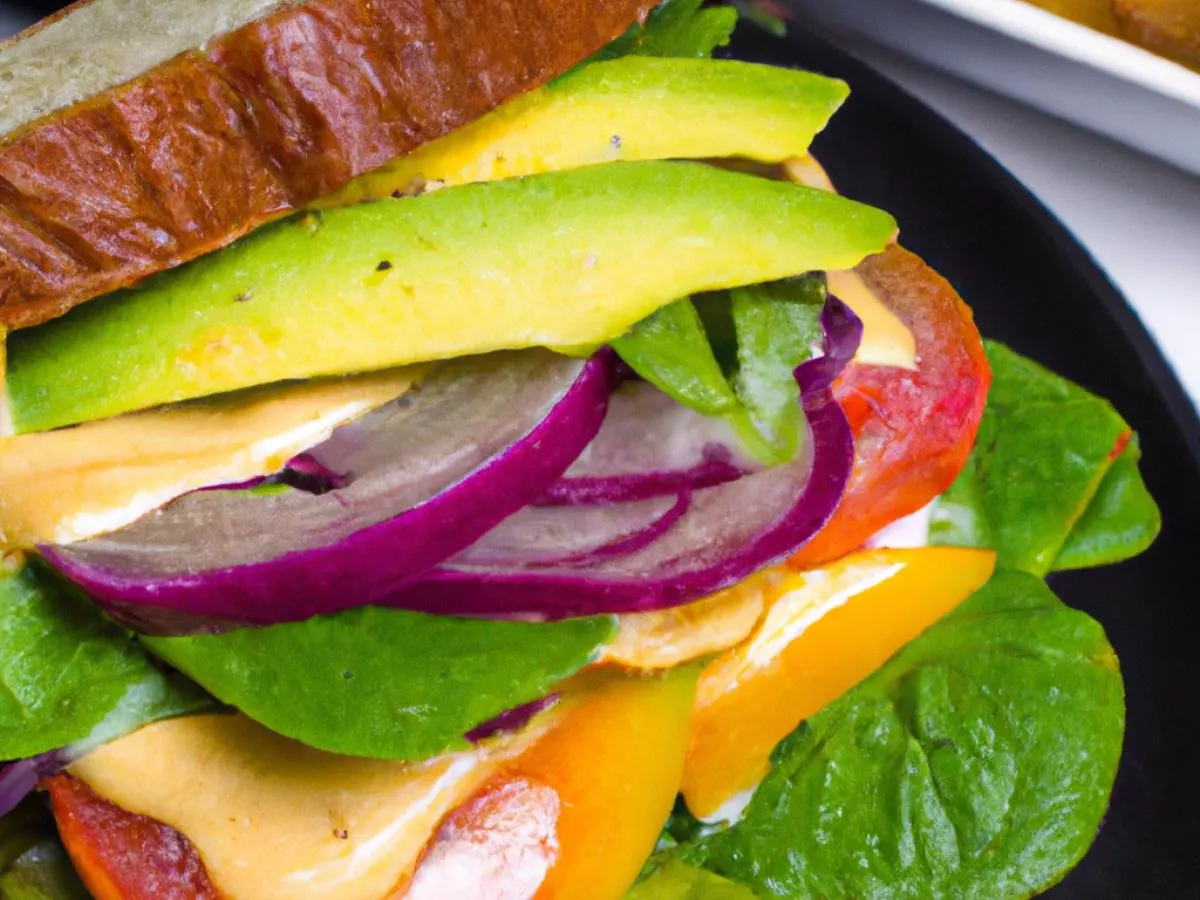 Avocado & Cheese Sandwich Boxed Meal with Honey Mustard Potato Salad Avocado & Cheese Sandwich Boxed Meal with Honey Mustard Potato Salad