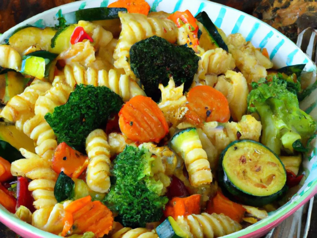 Grilled Veg Pasta Salad Grilled Veg Pasta Salad