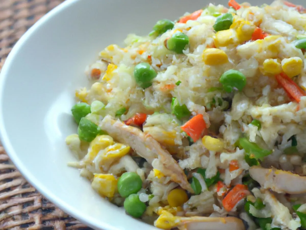 Small Thai Fried Rice with Chicken Small Thai Fried Rice with Chicken