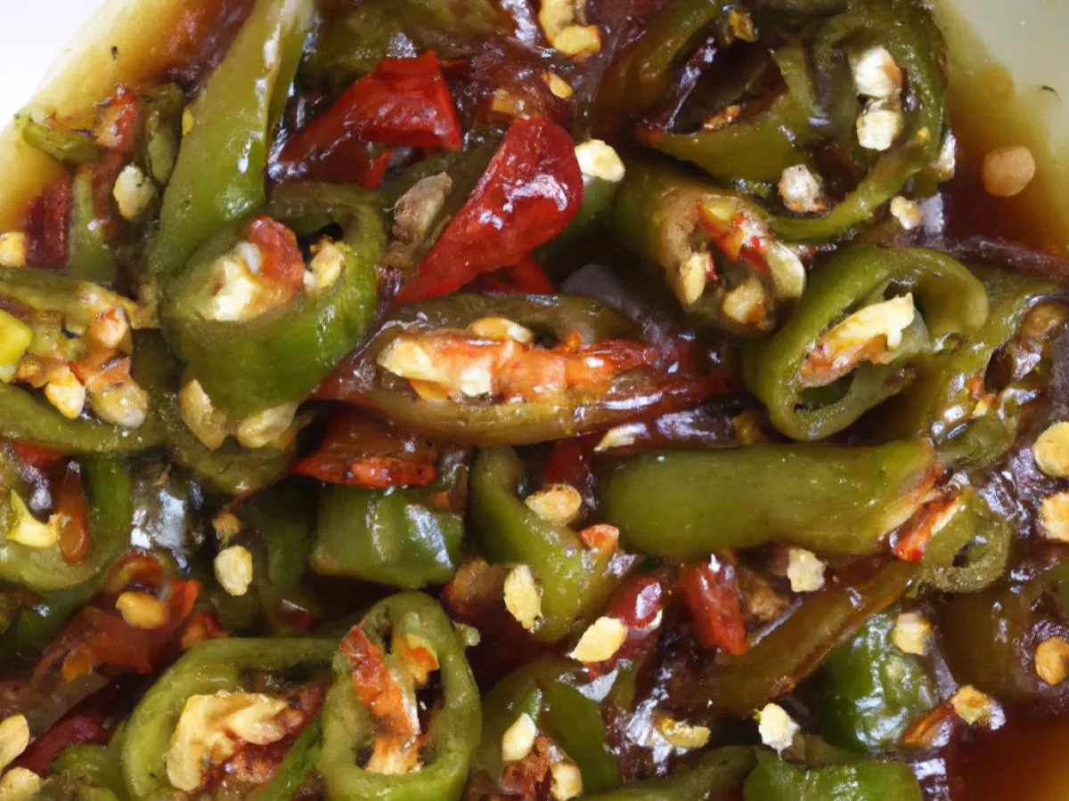 Spicy Chiles Toreados Spicy Chiles Toreados