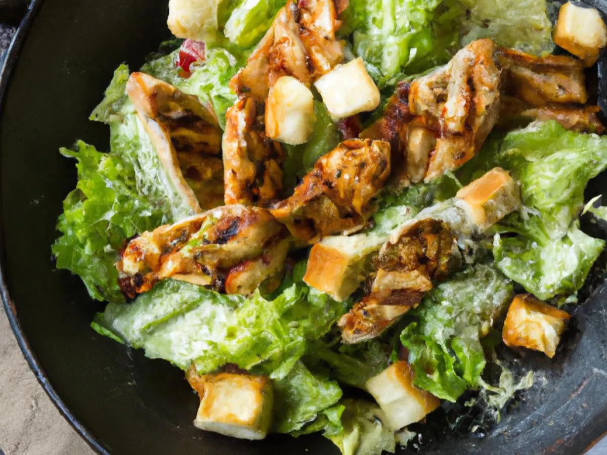 Grilled Chicken Caesar Salad