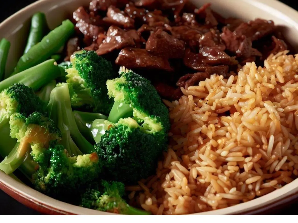 Broccoli Beef General Chicken BBQ Fried Rice String Beans