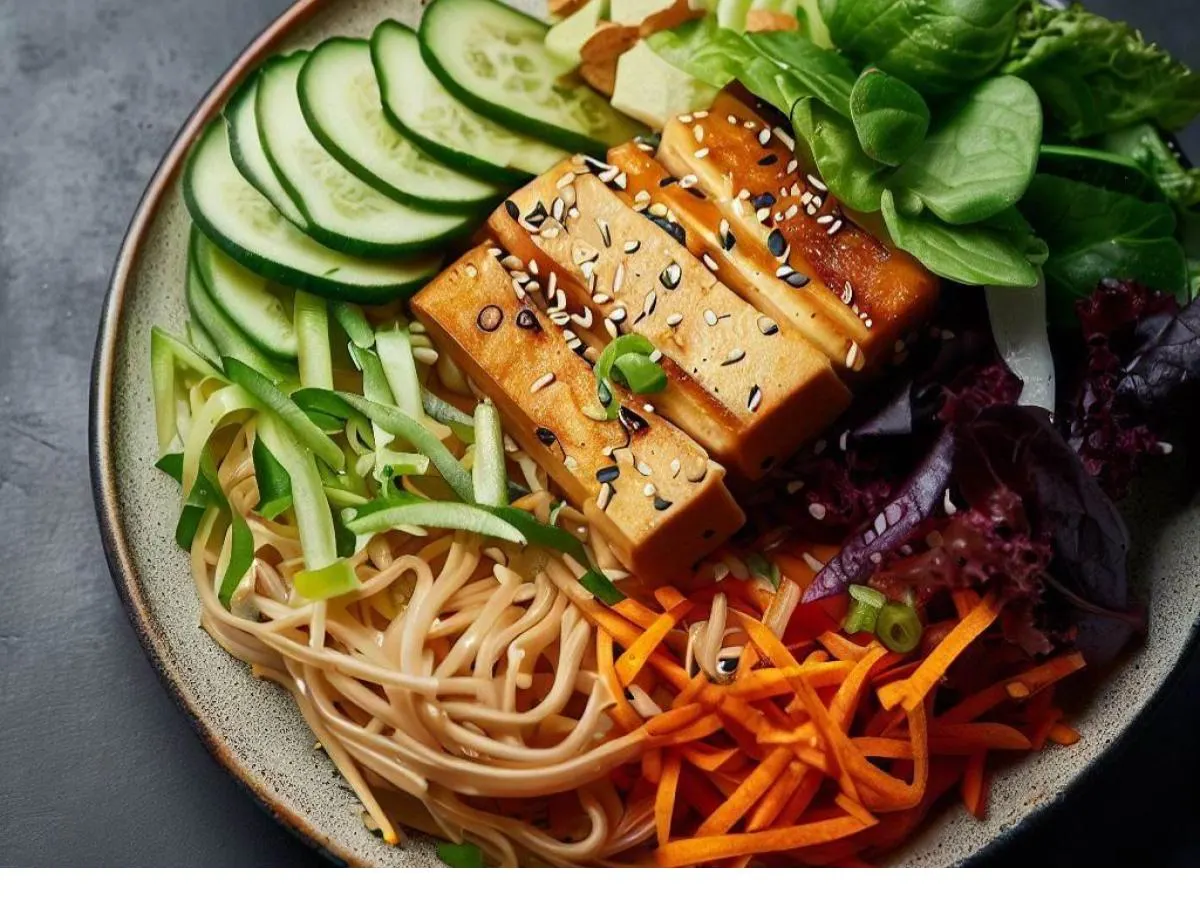 Vegan Szechuan Cold Noodle Salad