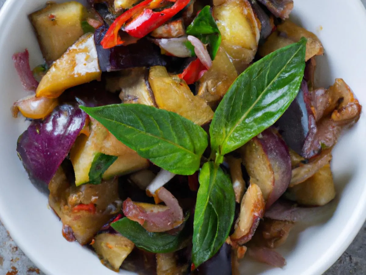 Eggplant Stir Fry