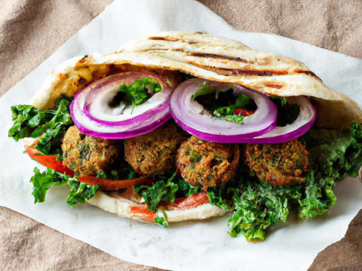 Falafel Sandwich Falafel Sandwich