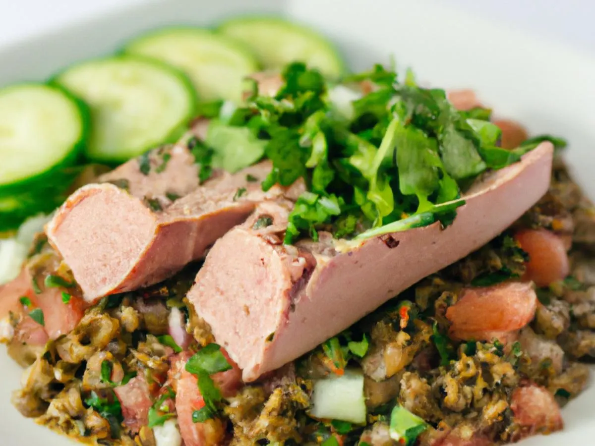 Lentil Salad with Vegan Ahi Tuna Lentil Salad with Vegan Ahi Tuna