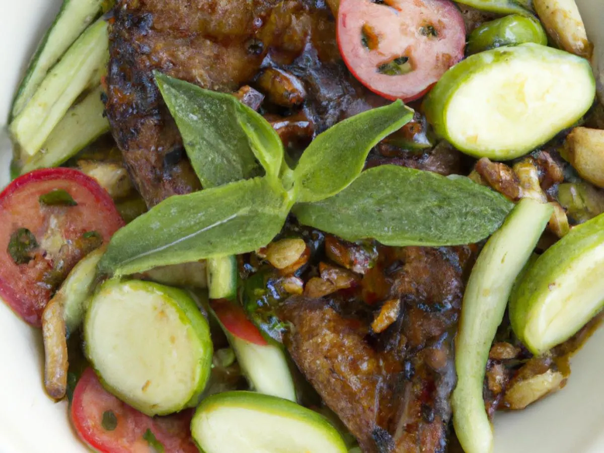 Lima Bean Salad with Vegan Ahi Tuna Lima Bean Salad with Vegan Ahi Tuna