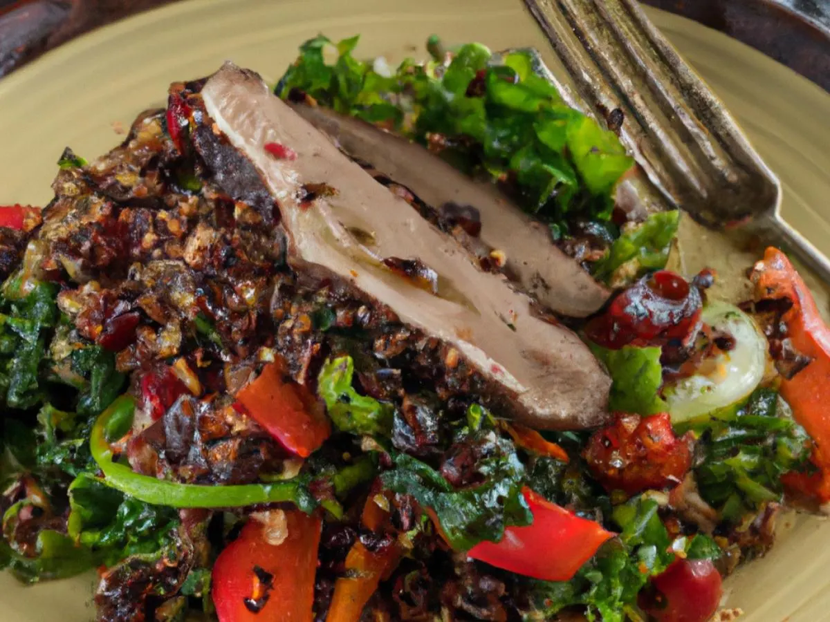 Quinoa Salad with Balsamic Tri Tip Quinoa Salad with Balsamic Tri Tip