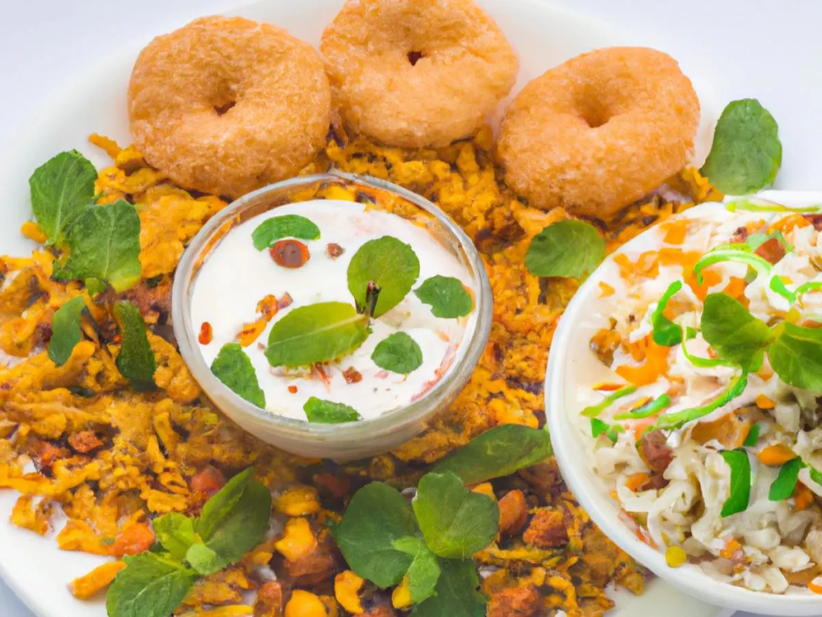 Mixed Chaat Platter