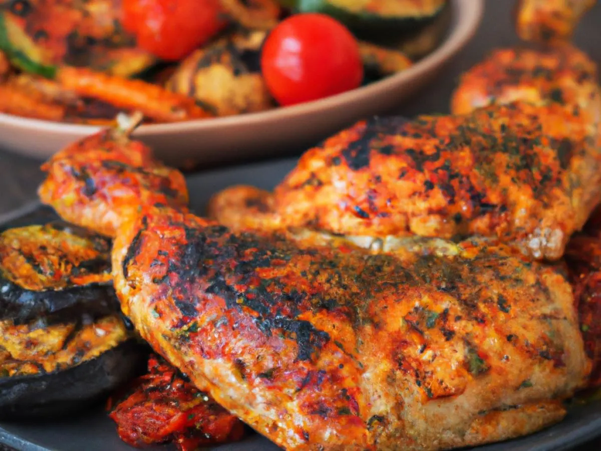 Light Carb French Spiced Chicken and Ratatouille Light Carb French Spiced Chicken and Ratatouille