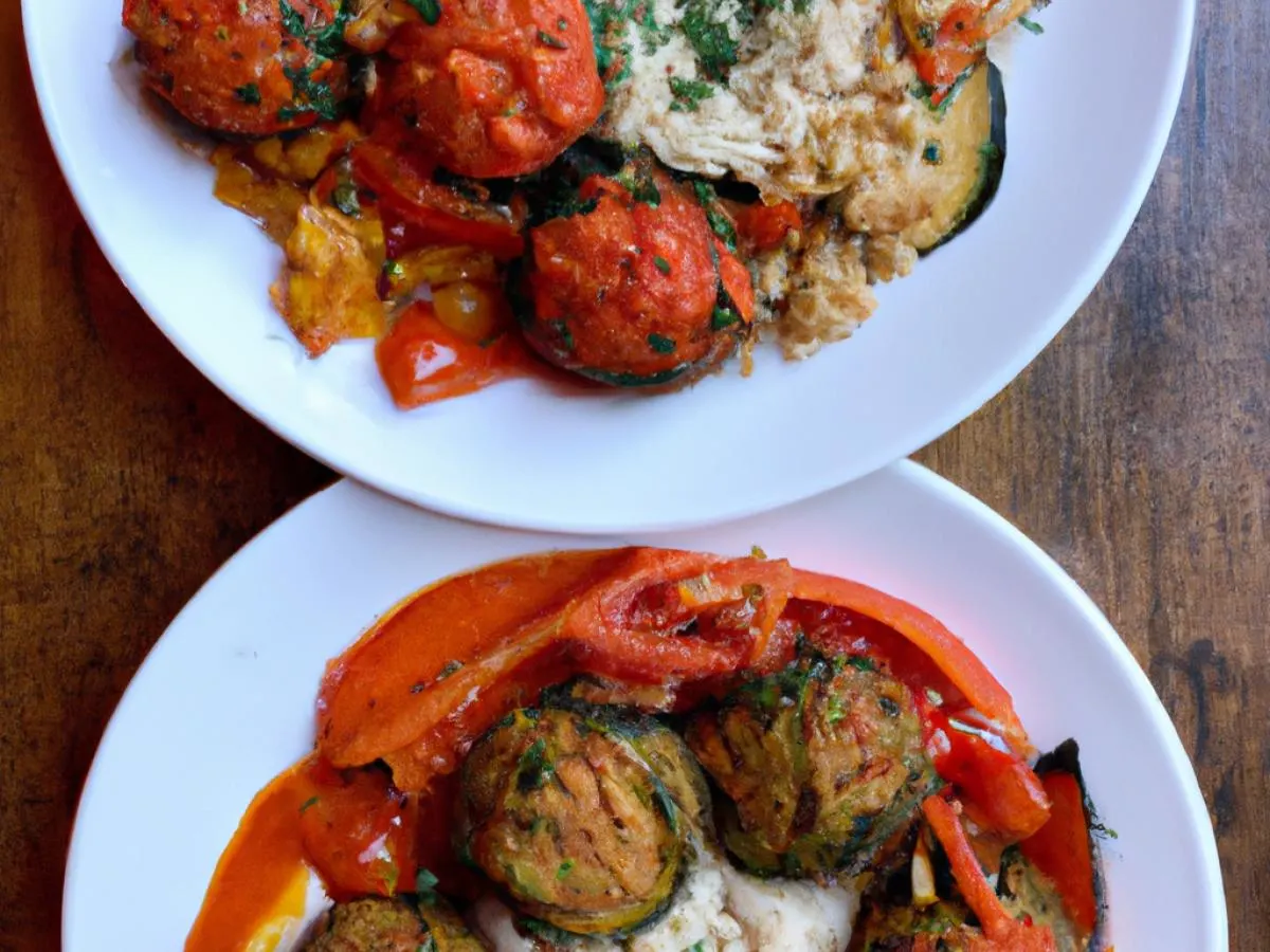 Vegetable Marinara, Impossible Meatball, Seasoned Rice, Veggies, hummus, Falafel Vegetable Marinara, Impossible Meatball, Seasoned Rice, Veggies, hummus, Falafel