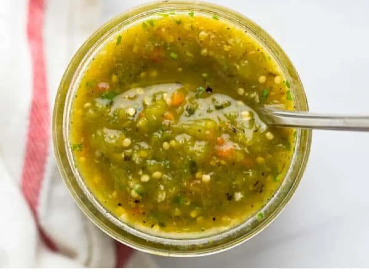 Charred Tomatillo Sauce Charred Tomatillo Sauce