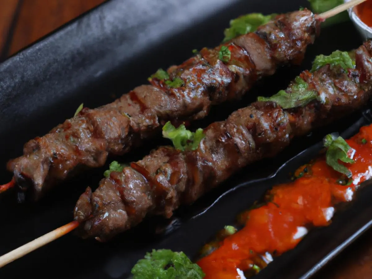 Grilled Lamb Skewers Grilled Lamb Skewers