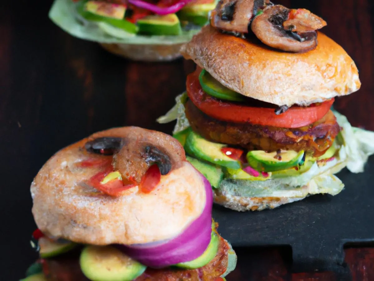 Veggie Burger Slider Veggie Burger Slider